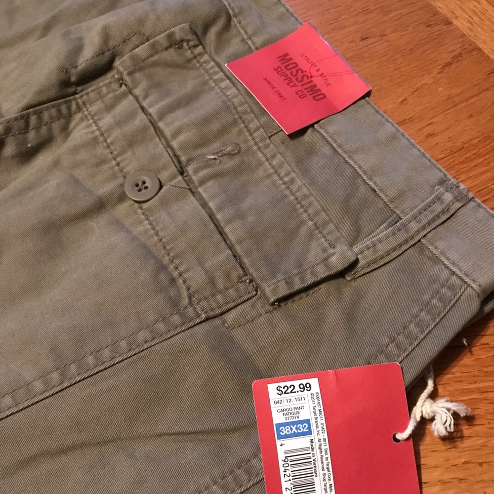 Mossimo supply co cargo pants 38x32
